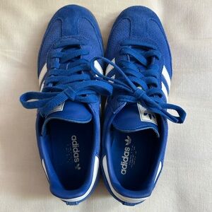 Adidas Blue Samba Sneakers
